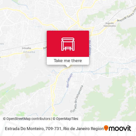 Estrada Do Monteiro, 709-731 map