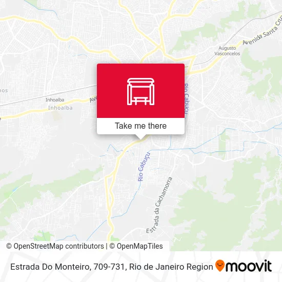 Estrada Do Monteiro, 709-731 map