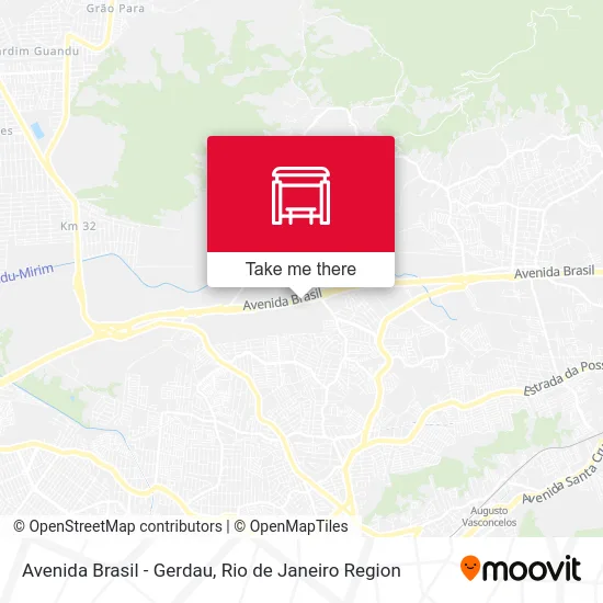 Avenida Brasil - Gerdau map