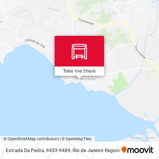 Estrada Da Pedra, 9453-9489 map