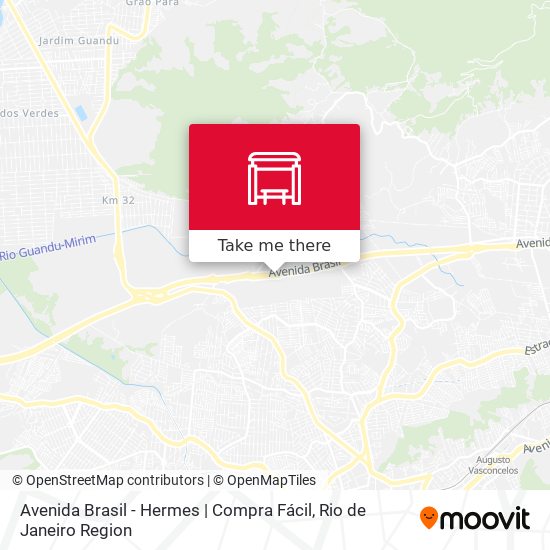 Avenida Brasil - Hermes | Compra Fácil map
