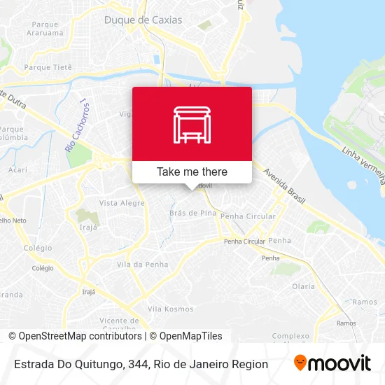 Estrada Do Quitungo, 344 map