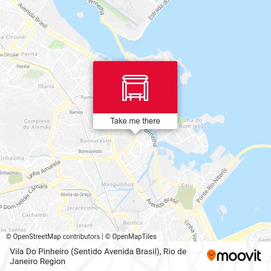 Vila Do Pinheiro (Sentido Avenida Brasil) map