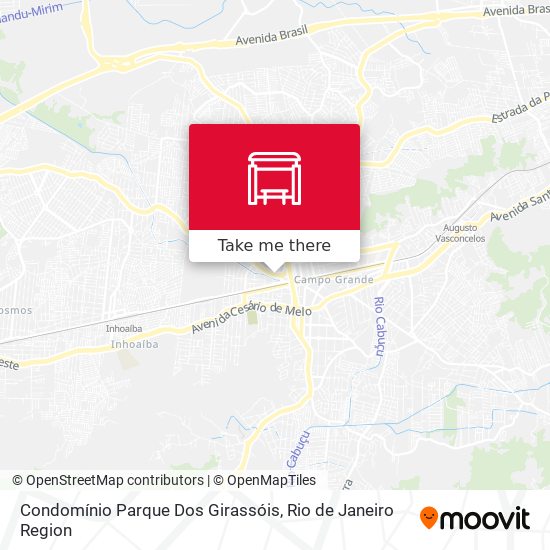 Condomínio Parque Dos Girassóis map