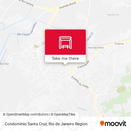 Condomínio Santa Cruz map