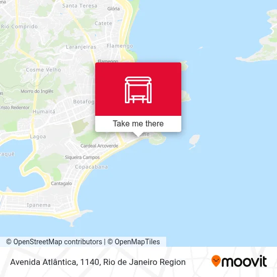Avenida Atlântica, 1140 map