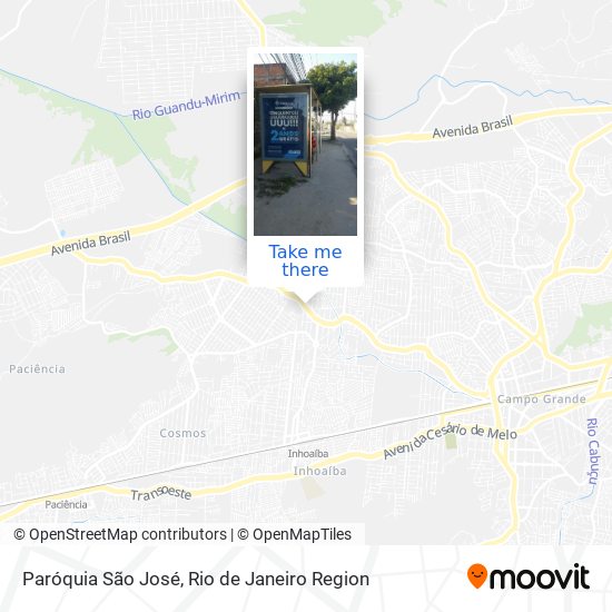 Paróquia São José map