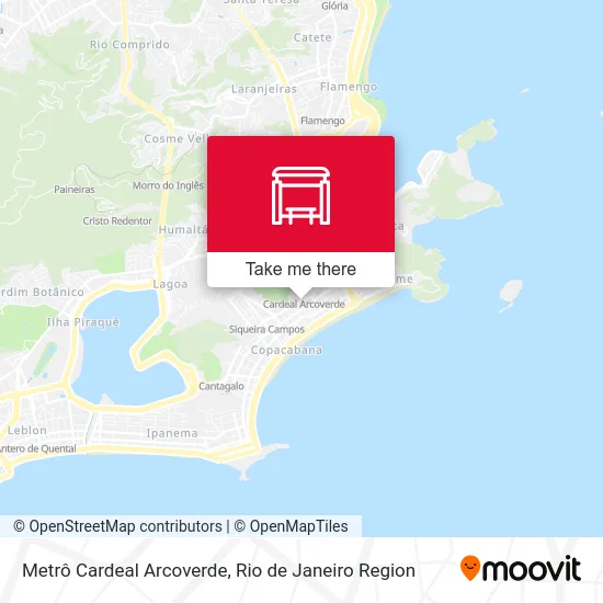 Metrô Cardeal Arcoverde map