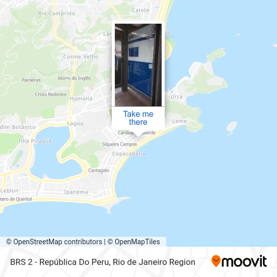 BRS 2 - República Do Peru map