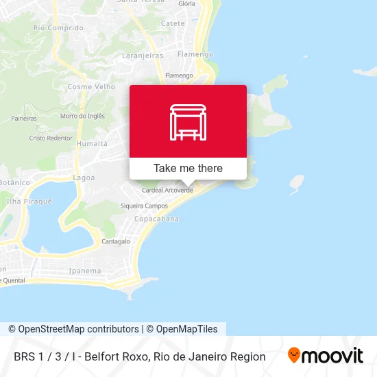 BRS 1 / 3 / I - Belfort Roxo map