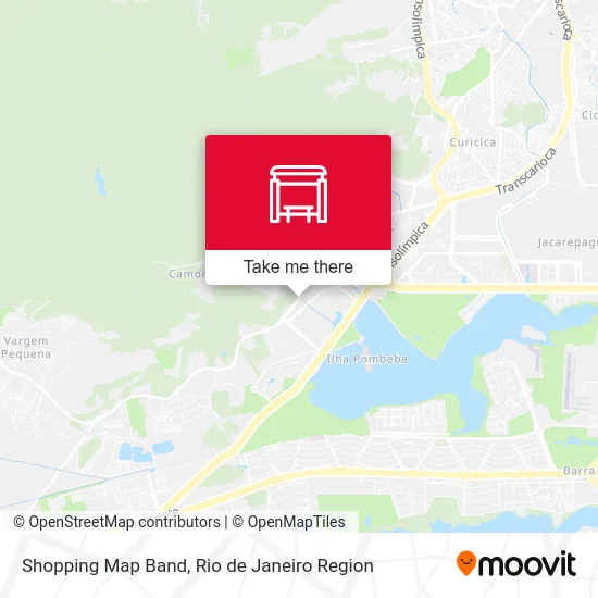 Shopping Map Band map