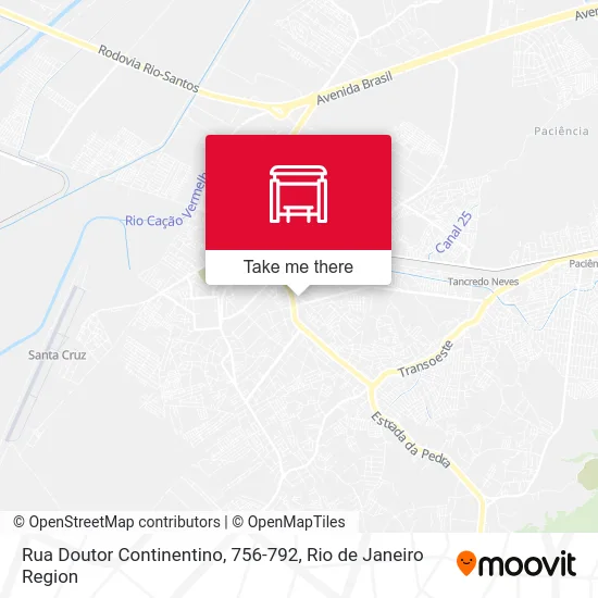 Rua Doutor Continentino, 756-792 map