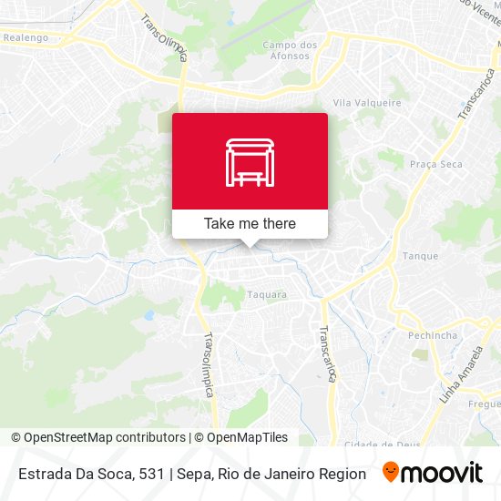 Estrada Da Soca, 531 | Sepa map