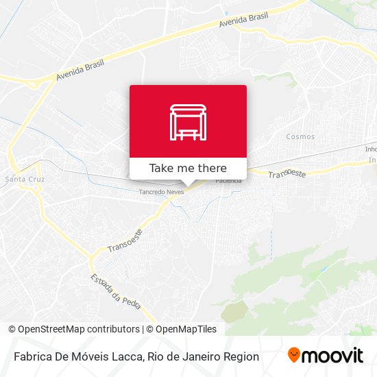 Fabrica De Móveis Lacca map