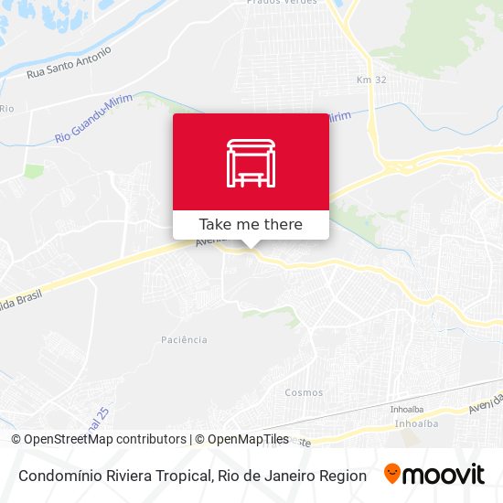 Condomínio Riviera Tropical map