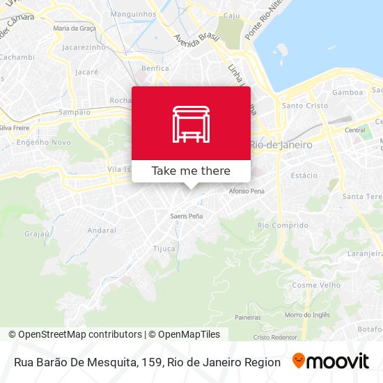 Mapa Rua Barão De Mesquita, 159