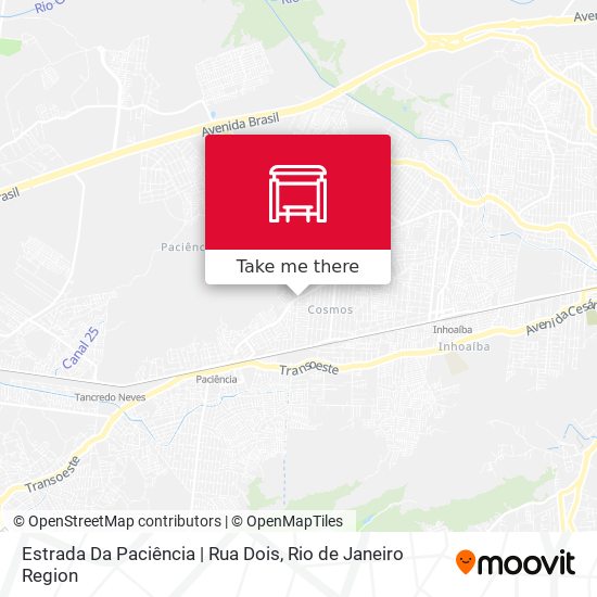 Estrada Da Paciência | Rua Dois map