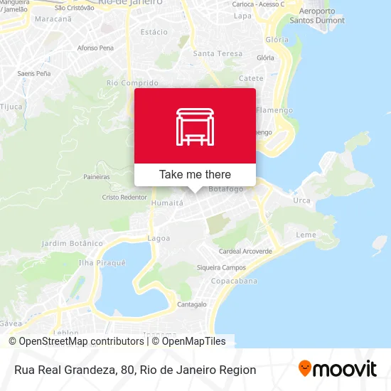 Rua Real Grandeza, 80 map