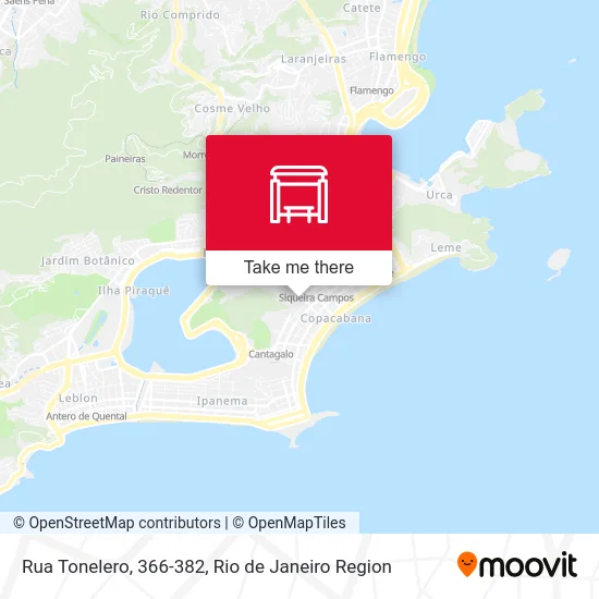 Rua Tonelero, 366-382 map