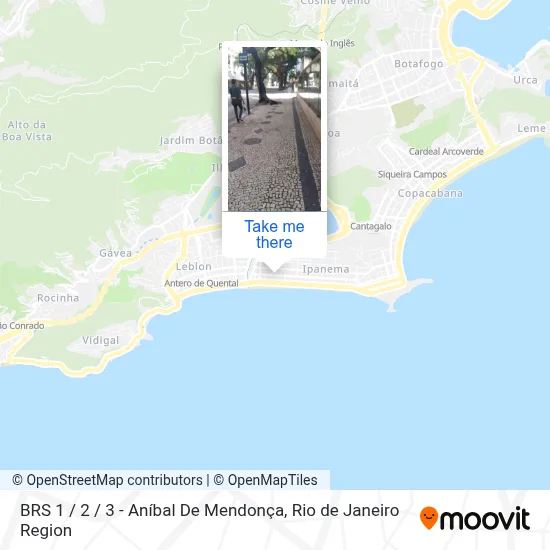 BRS 1 / 2 / 3 - Aníbal De Mendonça map