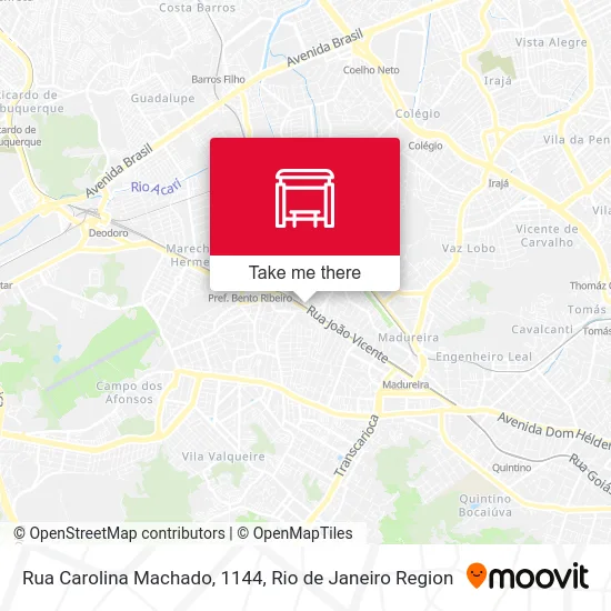 Rua Carolina Machado, 1144 map
