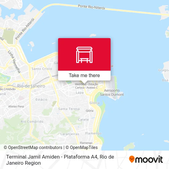 Terminal Jamil Amiden - Plataforma A4 map