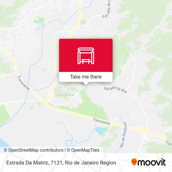 Estrada Da Matriz, 7121 map