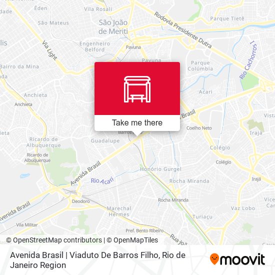 Avenida Brasil | Viaduto De Barros Filho map