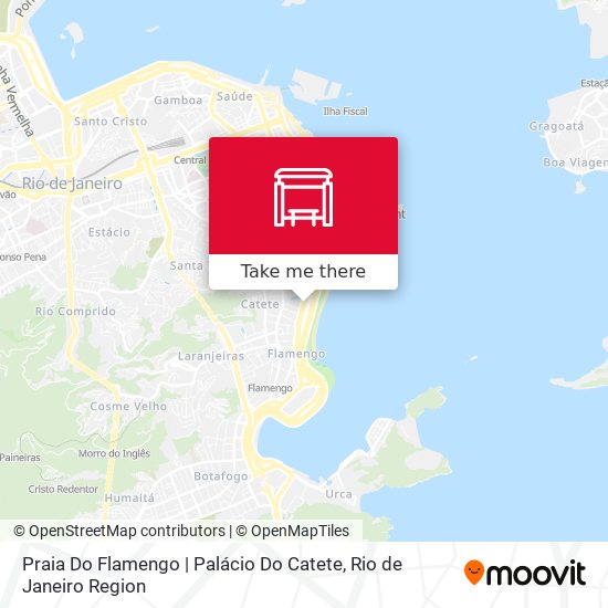 Praia Do Flamengo | Palácio Do Catete map