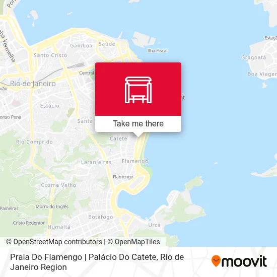 Praia Do Flamengo | Palácio Do Catete map