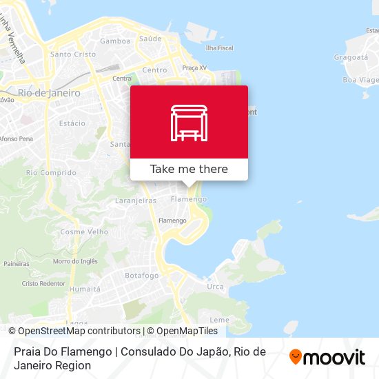 Praia Do Flamengo | Consulado Do Japão map