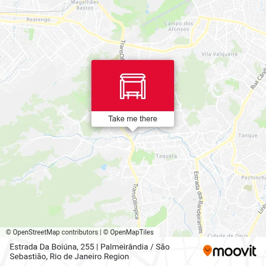 Estrada Da Boiúna, 255 | Palmeirândia / São Sebastião map