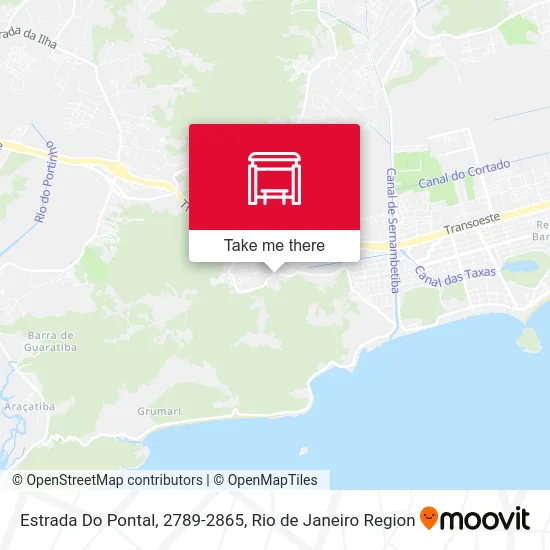 Estrada Do Pontal, 2789-2865 map