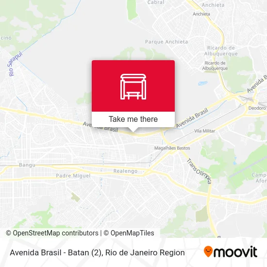 Avenida Brasil - Batan (2) map