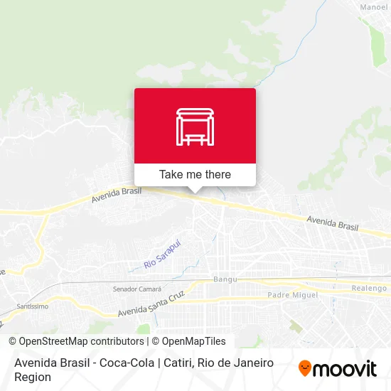 Avenida Brasil - Coca-Cola | Catiri map