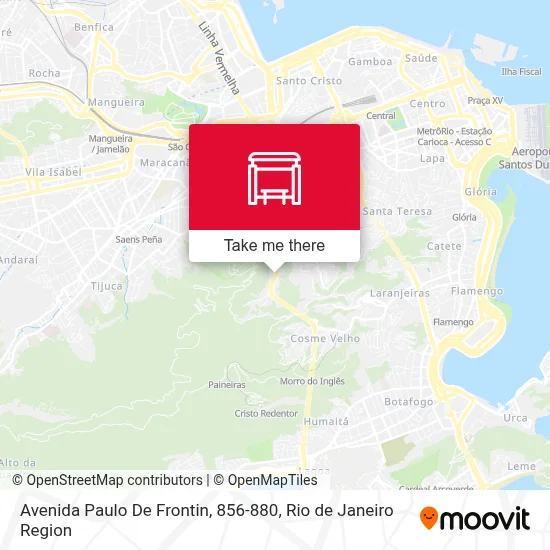 Avenida Paulo De Frontin, 856-880 map