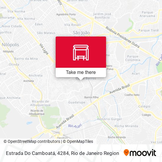 Estrada Do Camboatá, 4284 map