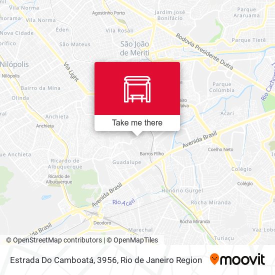 Estrada Do Camboatá, 3956 map