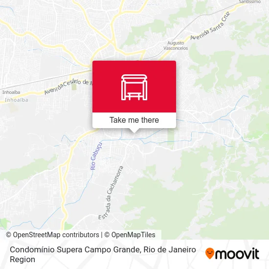 Condomínio Supera Campo Grande map