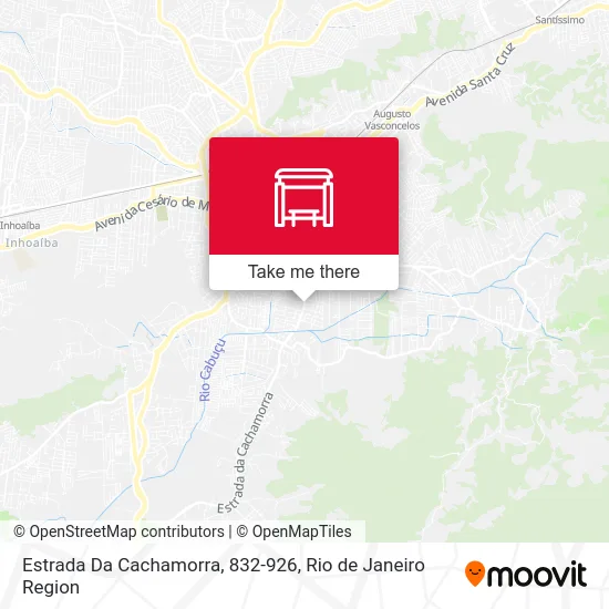 Estrada Da Cachamorra, 832-926 map