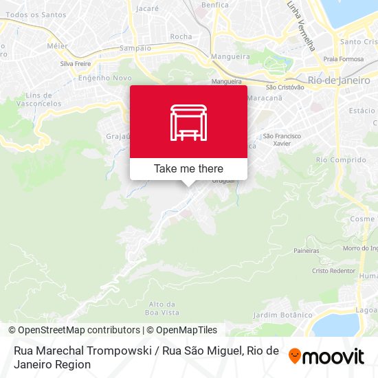 Rua Marechal Trompowski / Rua São Miguel map
