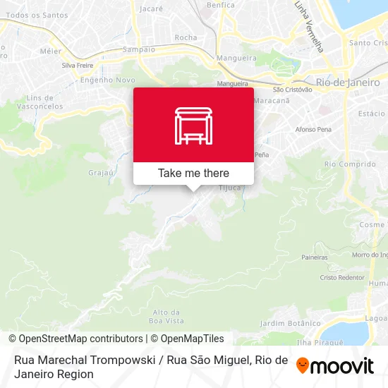 Rua Marechal Trompowski / Rua São Miguel map