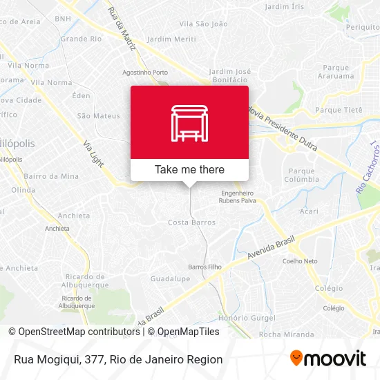 Rua Mogiqui, 377 map