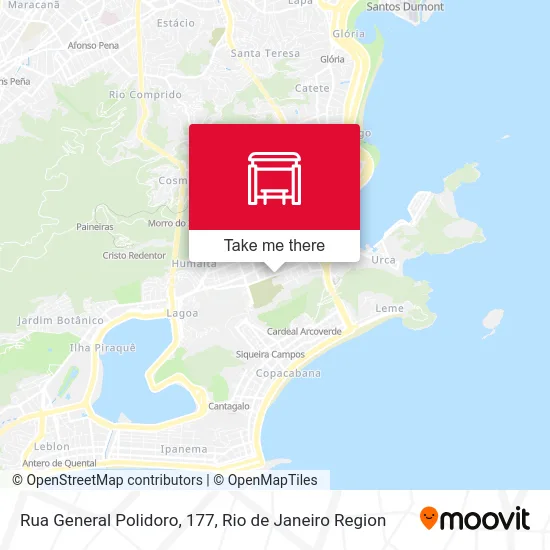 Rua General Polidoro, 177 map