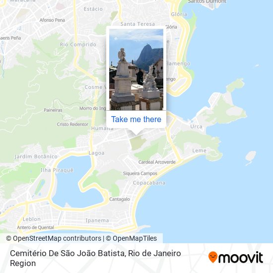 Cemitério De São João Batista map