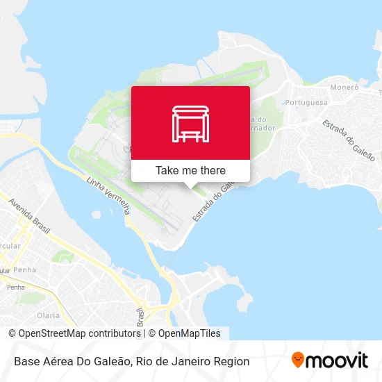 Base Aérea Do Galeão map