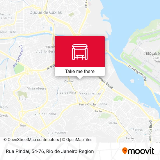 Rua Pindaí, 54-76 map