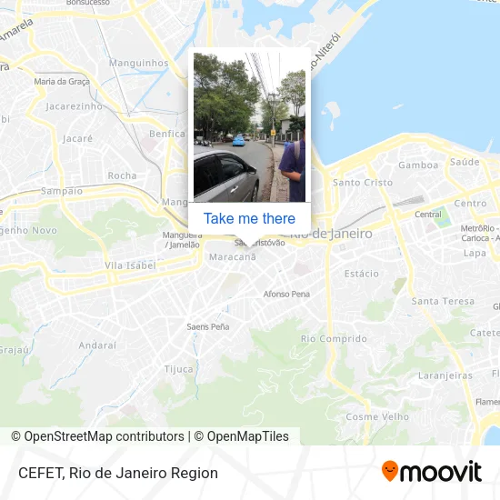 CEFET map