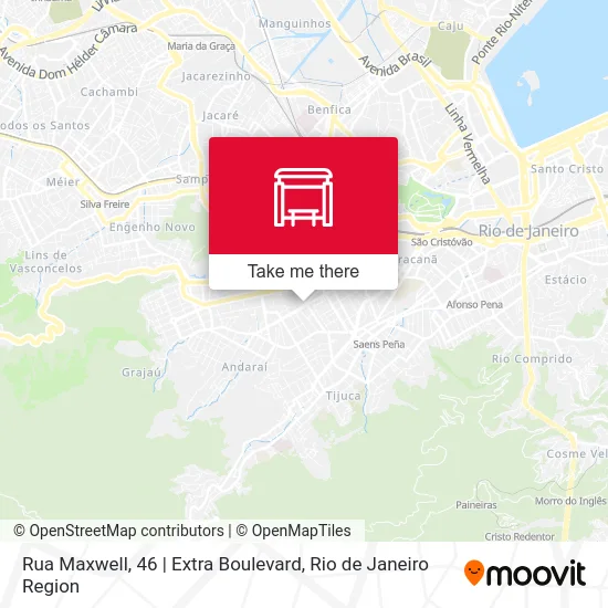 Rua Maxwell, 46 | Extra Boulevard map