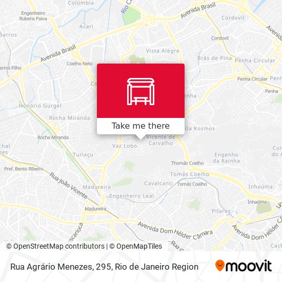 Rua Agrário Menezes, 295 map
